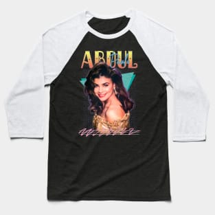 Paula Abdul 90s Retro Aesthetic Baseball T-Shirt